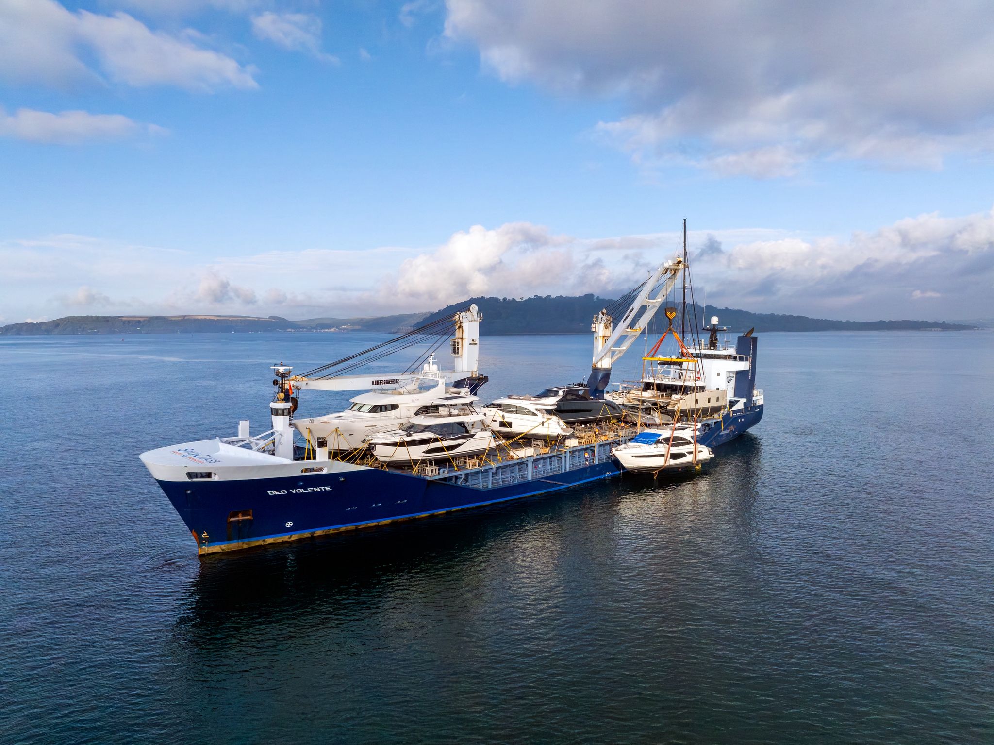Drone Photography for Princess Yachts